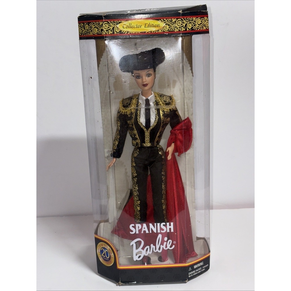 Spanish Barbie Dolls of the World Collector Edition Doll 1999 Mattel 24670